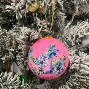 Lilly Pulitzer Christmas Ornament